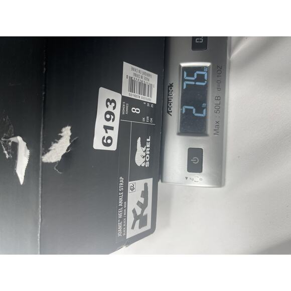 Sorel Joanie Heel Ankle Strap Sandals Women's SZ 8 Chunky Block Heel Shoes - Picture 7 of 7